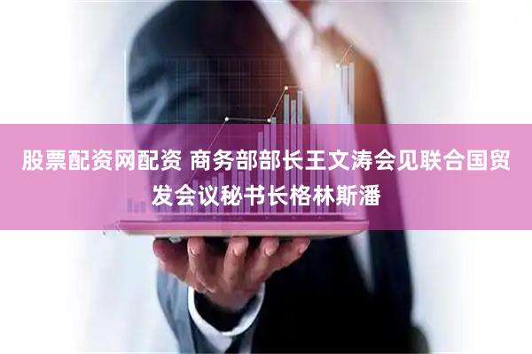 股票配资网配资 商务部部长王文涛会见联合国贸发会议秘书长格林斯潘
